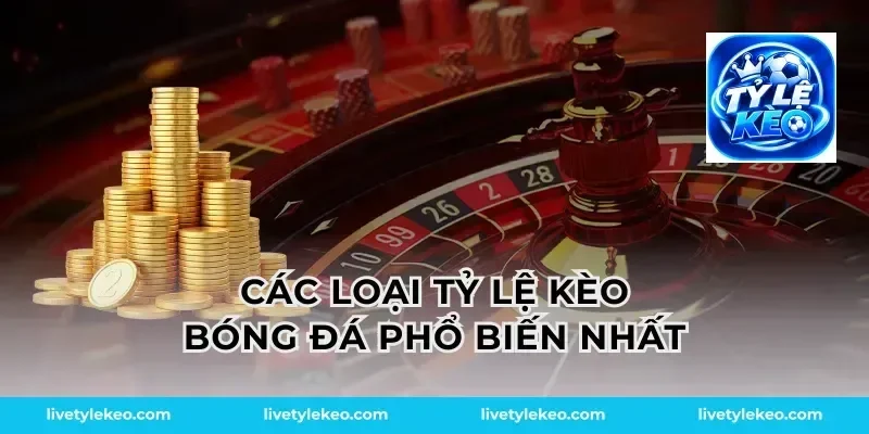 Các Loại Tỷ Lệ Kèo Bóng Đá Phổ Biến Nhất
